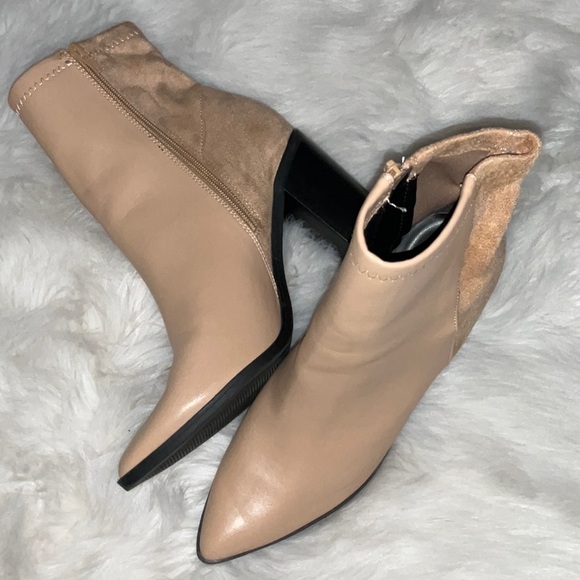 TRIUMPH BLOCK HEEL ANKLE BOOTS - Picture 5 of 10